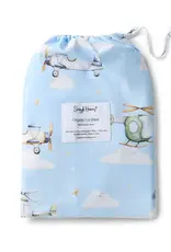 Snuggle Hunny Kids Snuggle Hunny Taking Flight Organic Fitted Cot Sheet