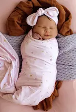 Snuggle Hunny Kids Snuggle Hunny Twinkle Organic Jersey Wrap & Topknot Set