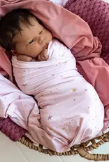 Snuggle Hunny Kids Snuggle Hunny Twinkle Organic Jersey Wrap & Topknot Set