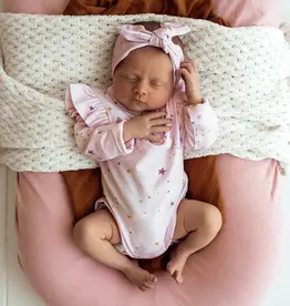 Snuggle Hunny Kids Snuggle Hunny Twinkle Long Sleeve Organic Bodysuit with Frill