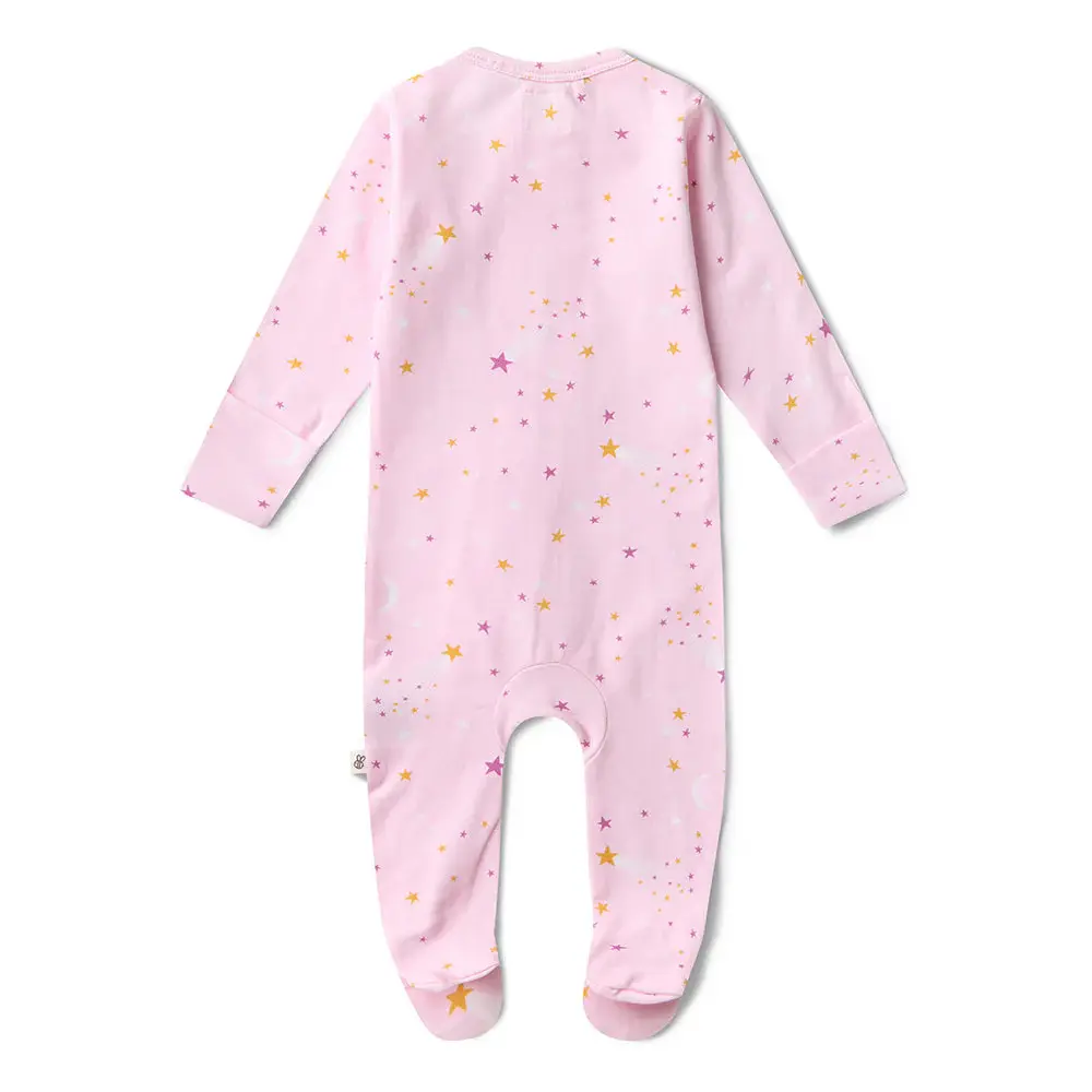 Snuggle Hunny Kids Snuggle Hunny Twinkle Organic Snuggle Sleepsuit Zip Footie