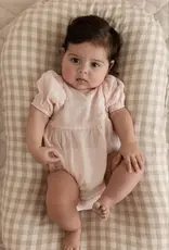 Linen Label Linen Label Baby Lounger Nest + Gingham Linen Cover | Beige