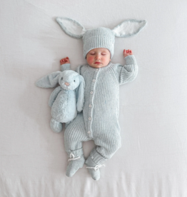 Ziggy Lou Ziggy Lou Classic Knit Romper Aero Fleck