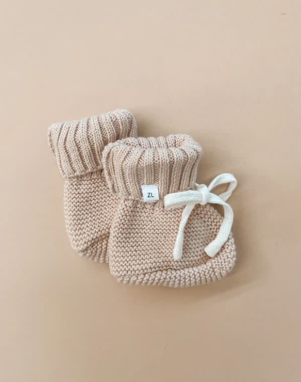 Ziggy Lou Ziggy Lou Booties Gingham (Caramel)