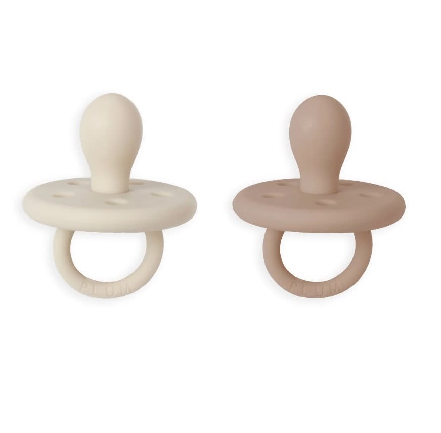Plum Plum 2PK Silicone Soother