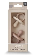 Plum Plum 2PK Silicone Soother