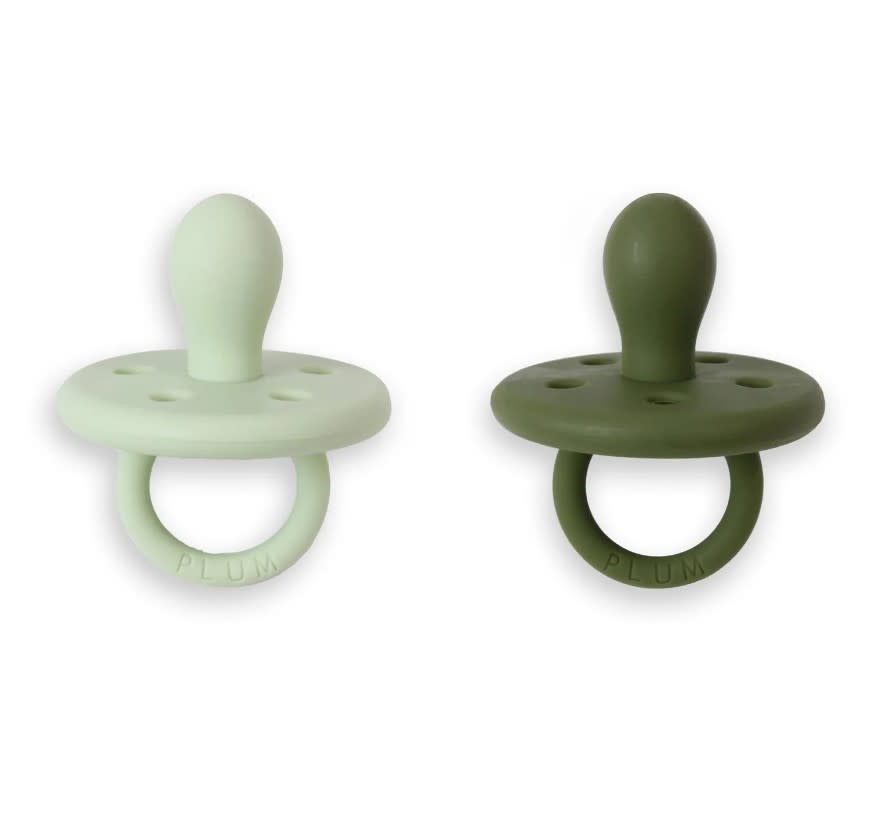 Plum Plum 2PK Silicone Soother