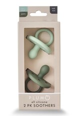 Plum Plum 2PK Silicone Soother