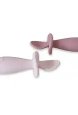 Plum Plum Silicone 2PK Easy Grip Spoon Set