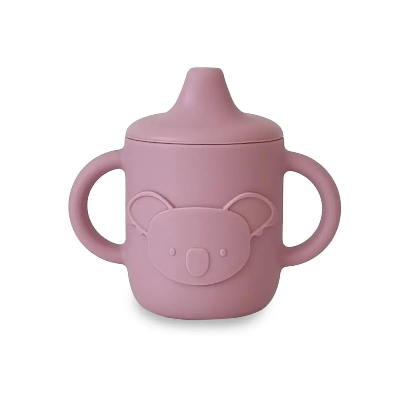 Plum Plum Silicone Sippy Cup Koala Embossed