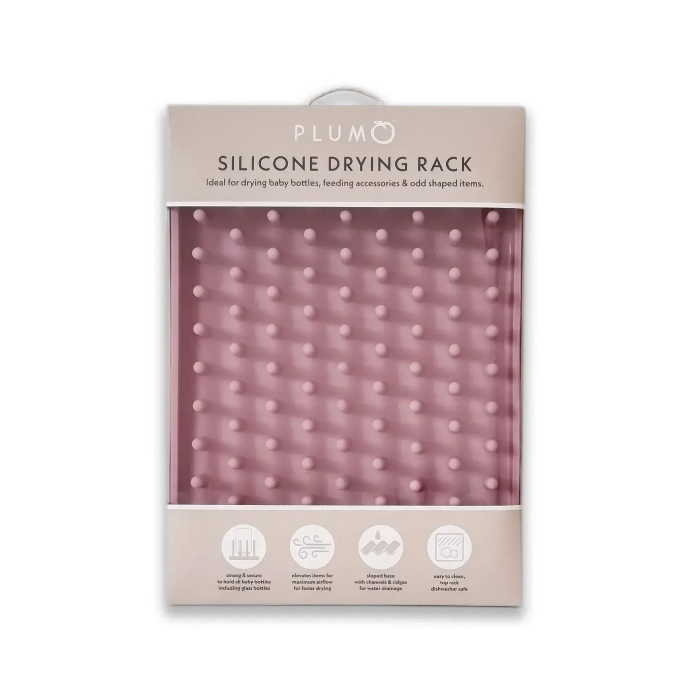 Plum Plum Silicone Dry Rack
