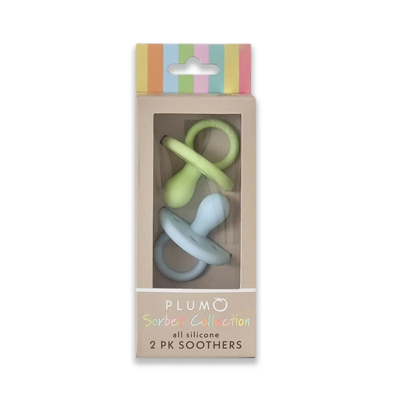 Plum Plum 2pk Sorbet Silicone Soother