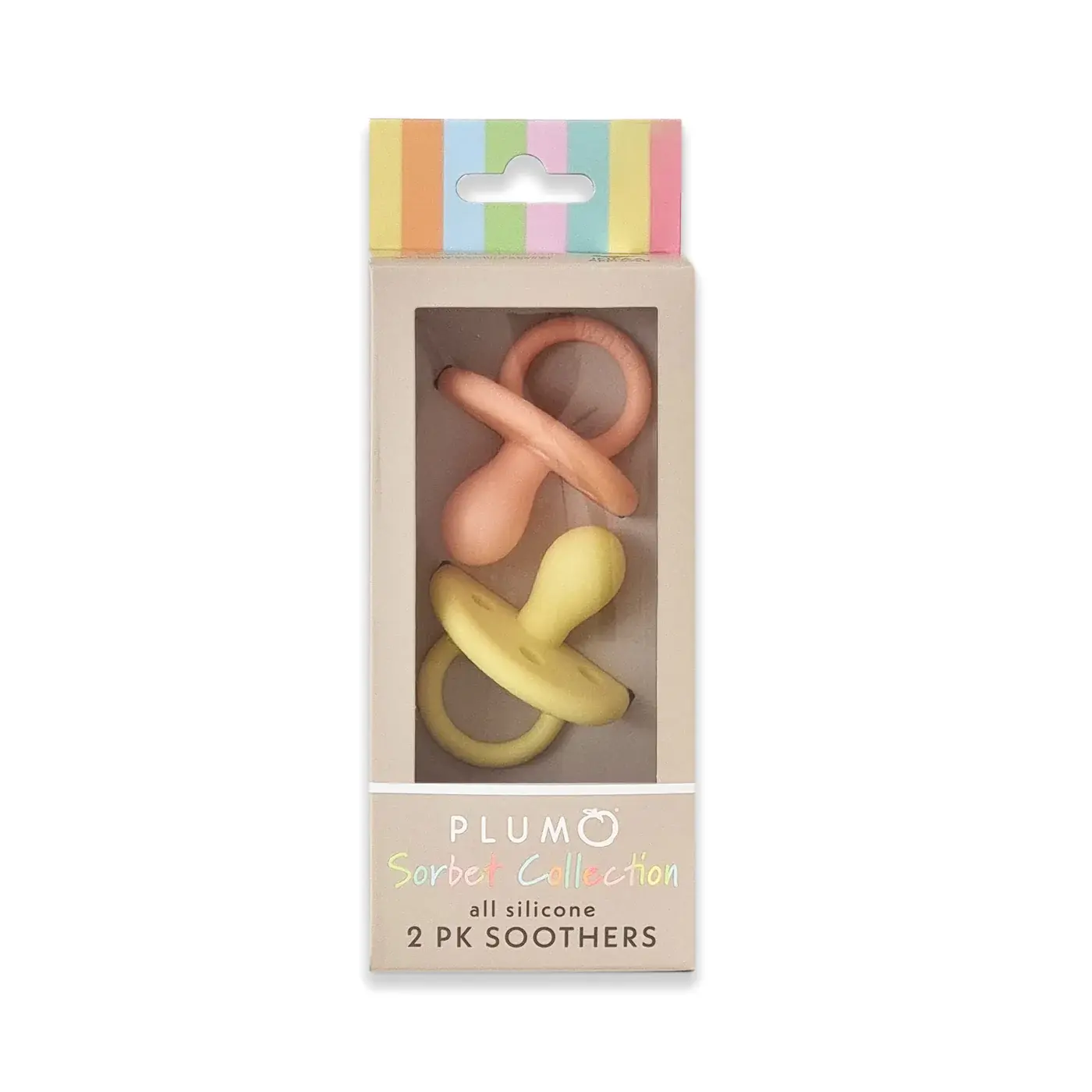 Plum Plum 2pk Sorbet Silicone Soother