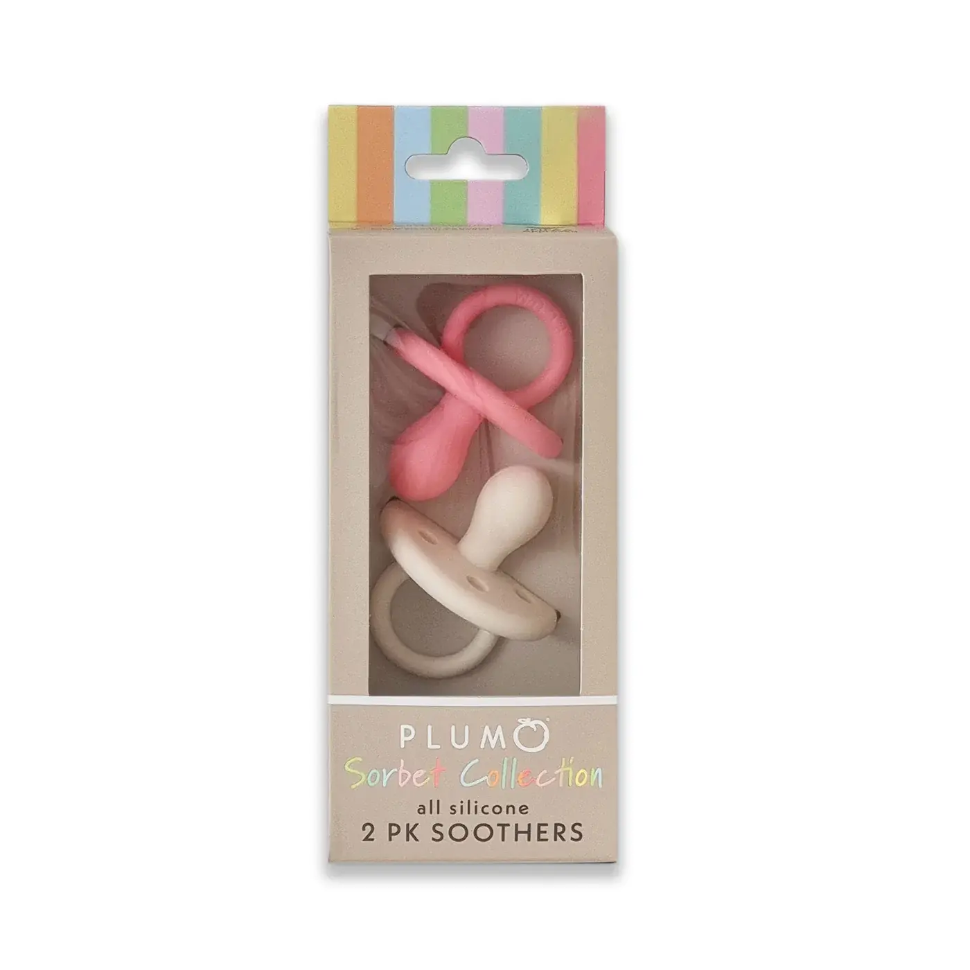 Plum Plum 2pk Sorbet Silicone Soother