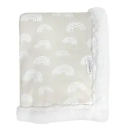 Bubba Blue Bubba Blue Nordic Cuddle Blanket Lamb Fleece