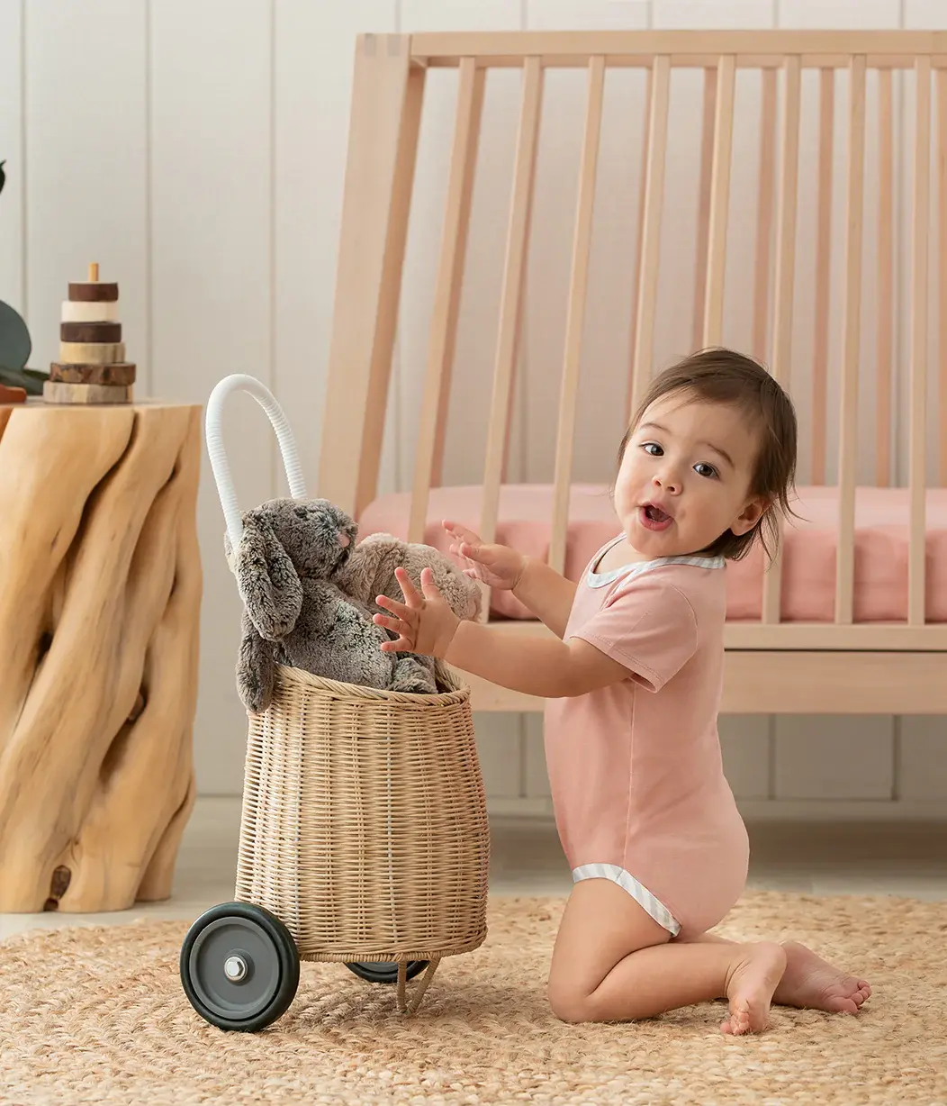 Love To Dream Love to Dream 2-in-1 Tencel Waterproof Sheet & Mattress Protector Sheet Cot/Crib
