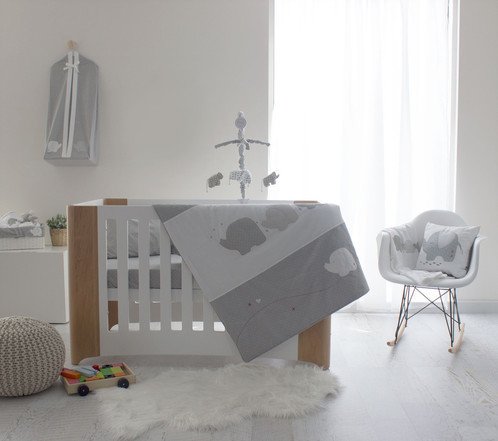 bubba blue cot sheet