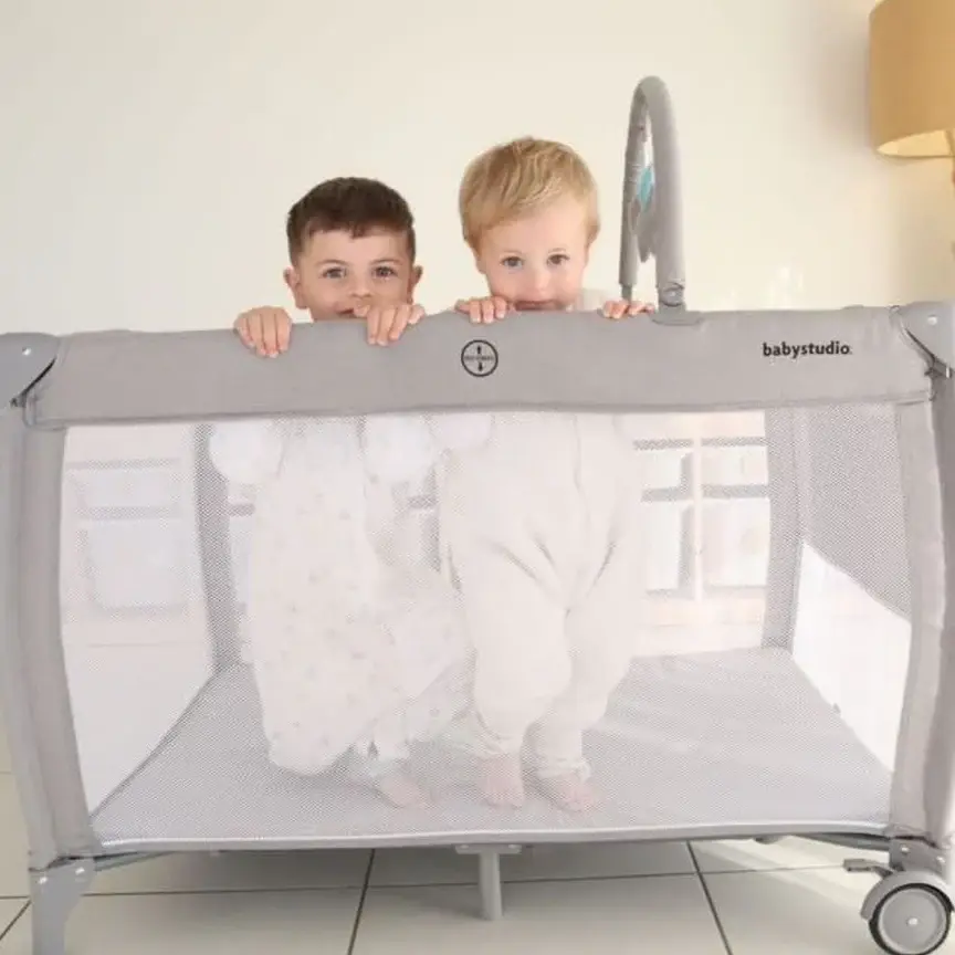 Roger Armstrong Baby Studio 3 in 1 Portacot Grey