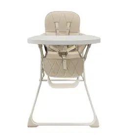 Baby Studio Baby Studio Super Slim Flat Fold High Chair - Beige