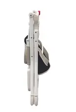 Baby Studio Baby Studio Super Slim Flat Fold High Chair - Beige