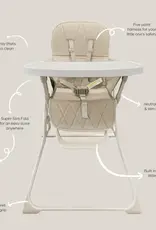 Baby Studio Baby Studio Super Slim Flat Fold High Chair - Beige