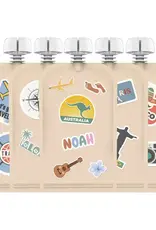 Cherub Baby Cherub Baby Customizable Reusable Food Pouches with Name Labels/Stickers 150ml 5PK Big Explorer