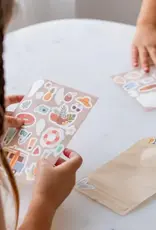 Cherub Baby Cherub Baby Customizable Reusable Food Pouches with Name Labels/Stickers 150ml 5PK Summer Vibes