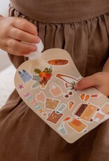 Cherub Baby Cherub Baby Customizable Reusable Food Pouches with Name Labels/Stickers 150ml 5PK Summer Vibes