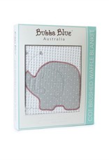Bubba Blue Bubba Blue Petit Elephant Cot Waffle Blanket