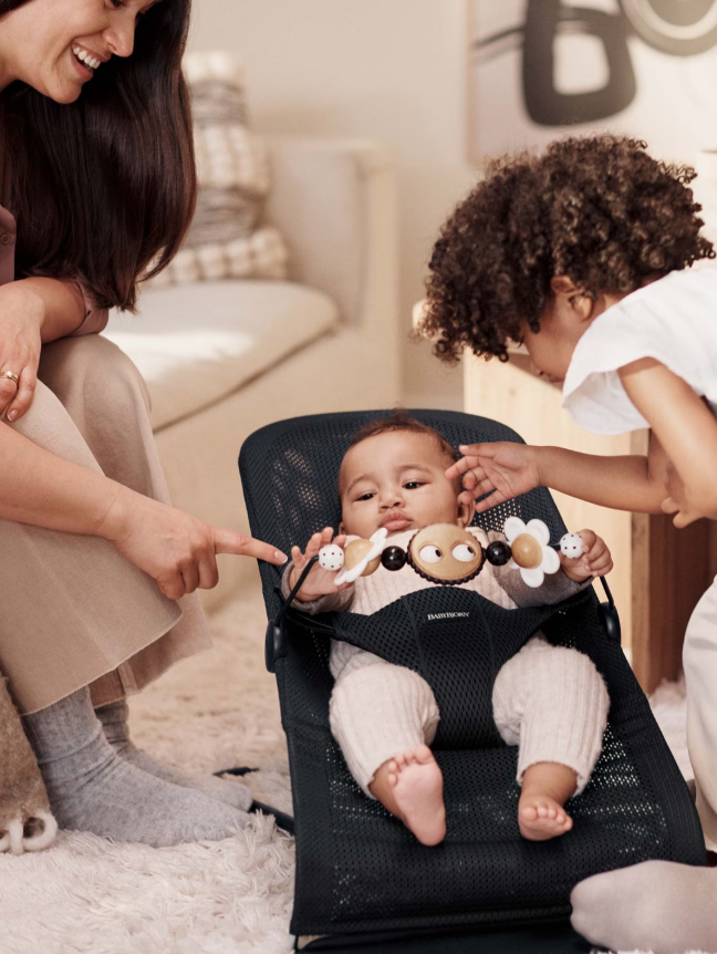 BabyBjorn BabyBjorn Toy for Bouncer, Googly Eyes Black & White