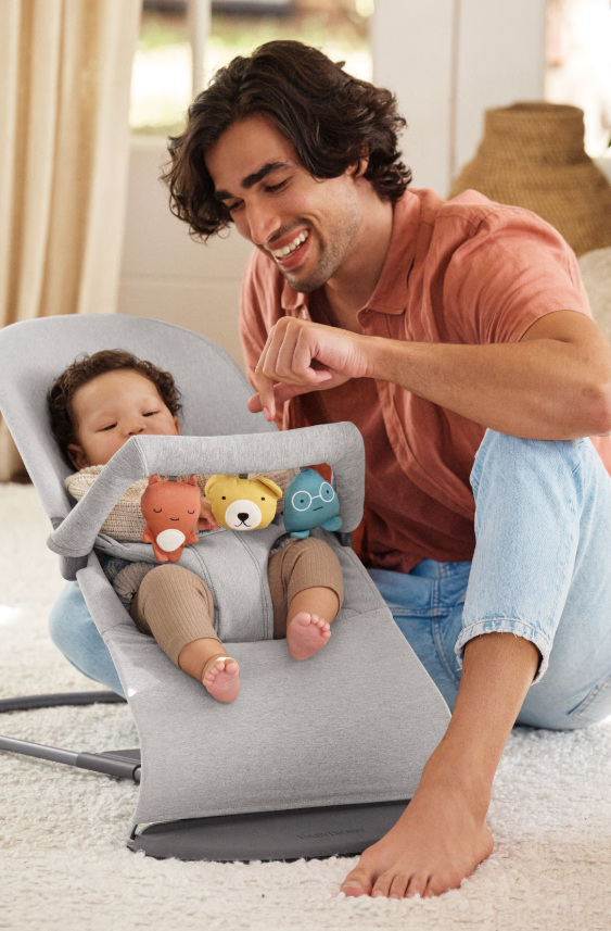 BabyBjorn BabyBjorn Bouncer Bliss Woven Melange