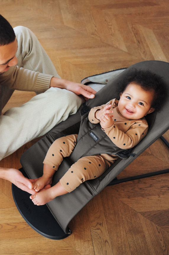 BabyBjorn BabyBjorn Bouncer Balance Soft - Woven/Jersey, Tri-Fabric