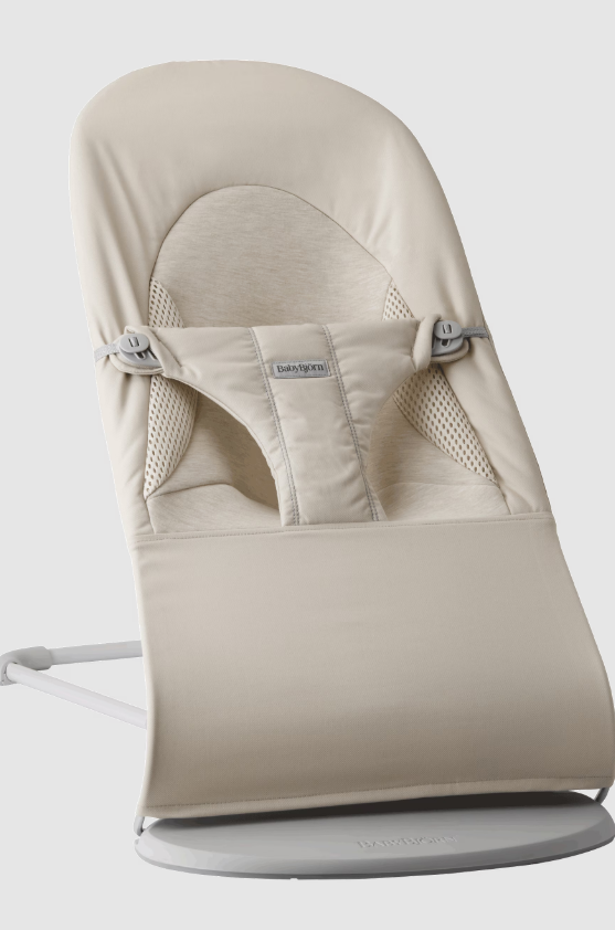 BabyBjorn BabyBjorn Bouncer Balance Soft - Woven/Jersey, Tri-Fabric