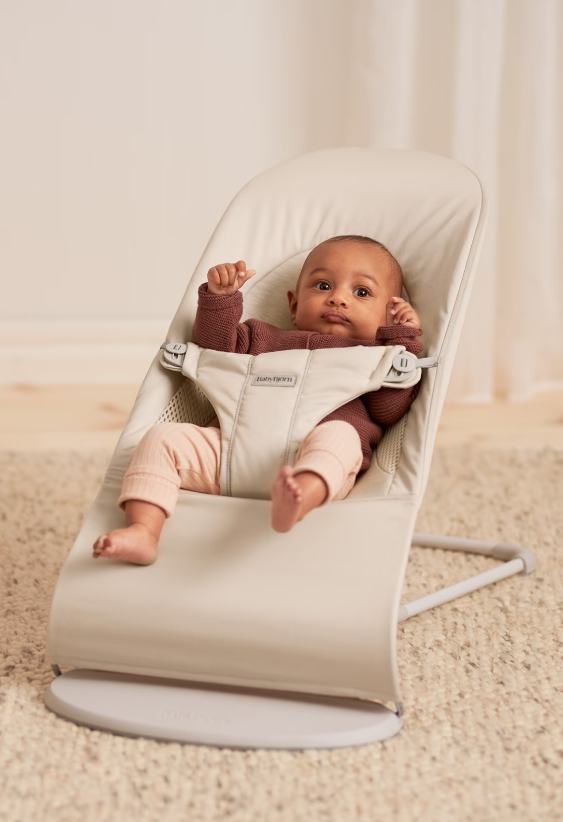 BabyBjorn BabyBjorn Bouncer Balance Soft - Woven/Jersey, Tri-Fabric