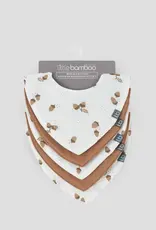 Little Bamboo Little Bamboo Muslin Bib 5PK