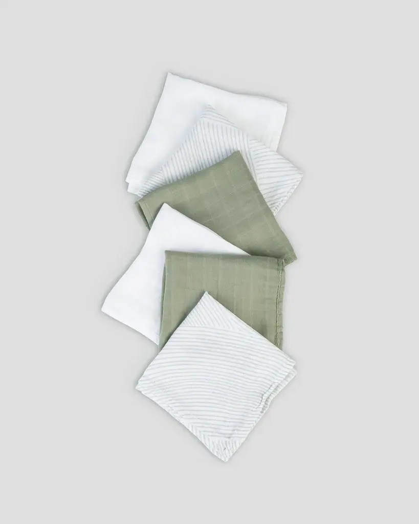 Little Bamboo Little Bamboo Wash Cloths - 6 Pack