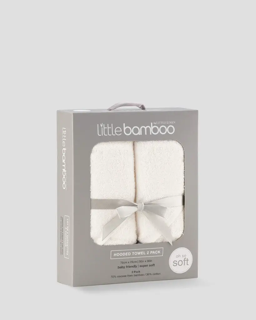 Little Bamboo Little Bamboo Hooded Towel 2PK