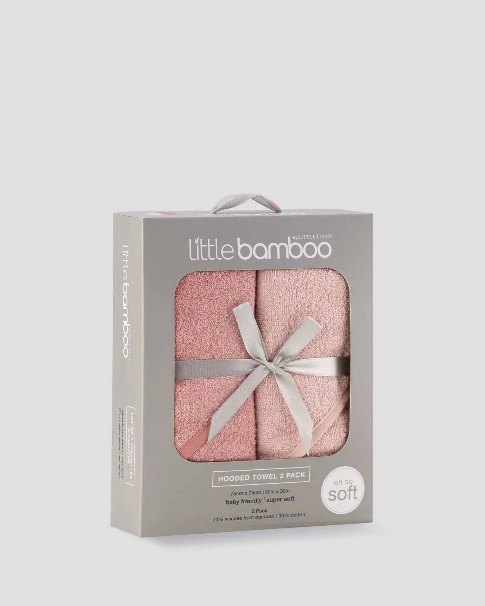 Little Bamboo Little Bamboo Hooded Towel 2PK