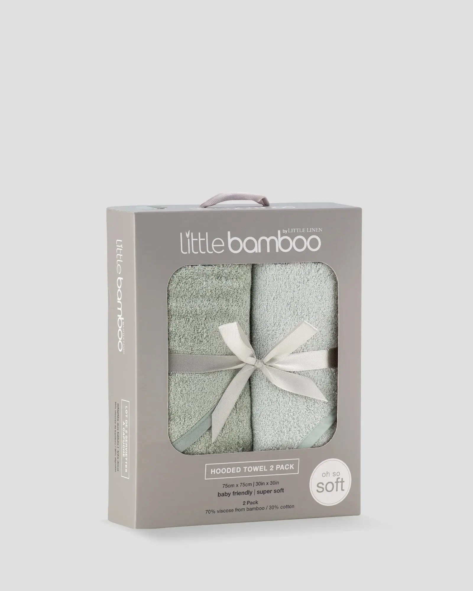 Little Bamboo Little Bamboo Hooded Towel 2PK