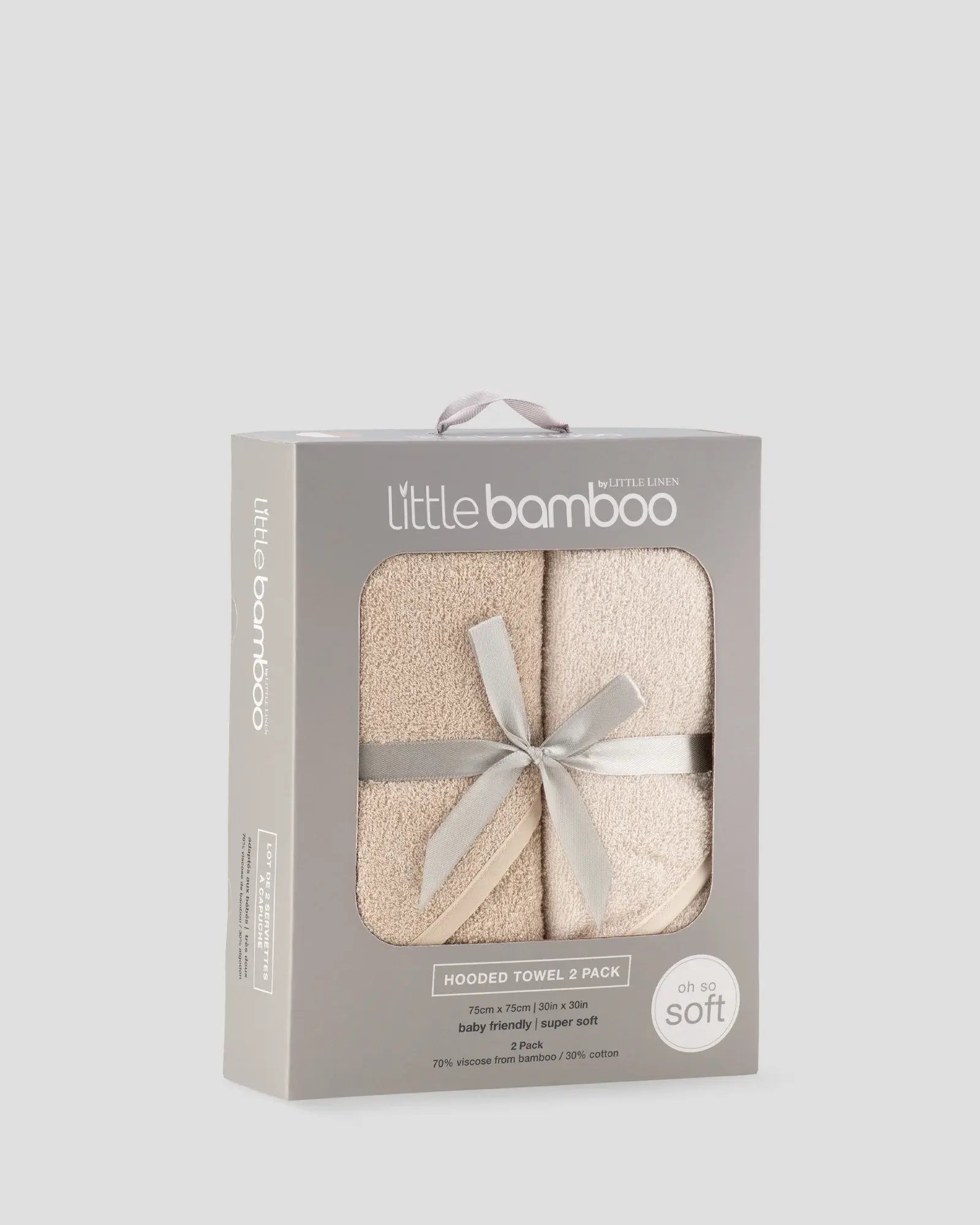 Little Bamboo Little Bamboo Hooded Towel 2PK