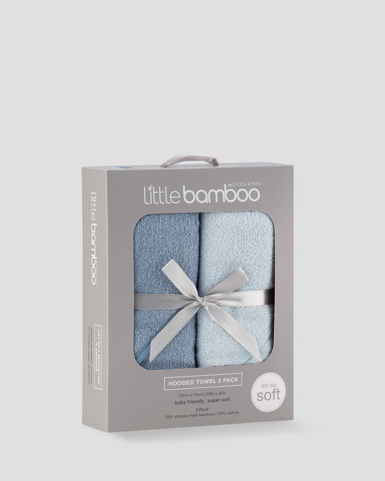 Little Bamboo Little Bamboo Hooded Towel 2PK