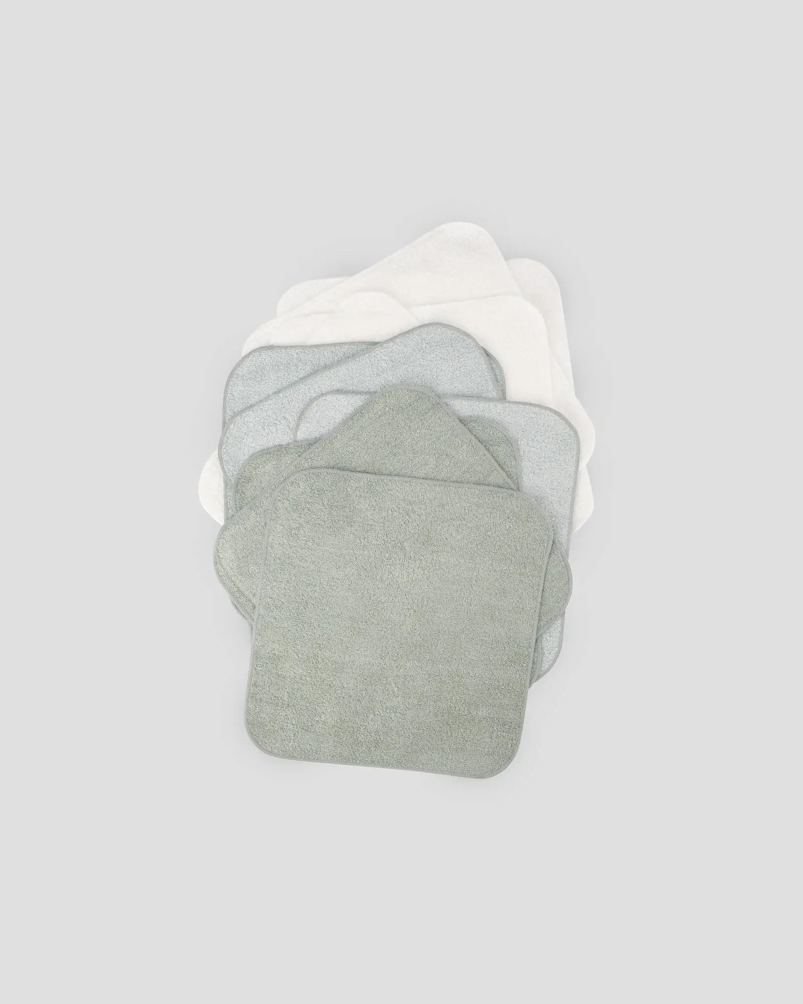 Little Bamboo Little Bamboo Towelling Washer 10PK
