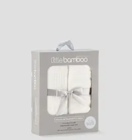 Little Bamboo Little Bamboo Cellular Blanket 2Pk