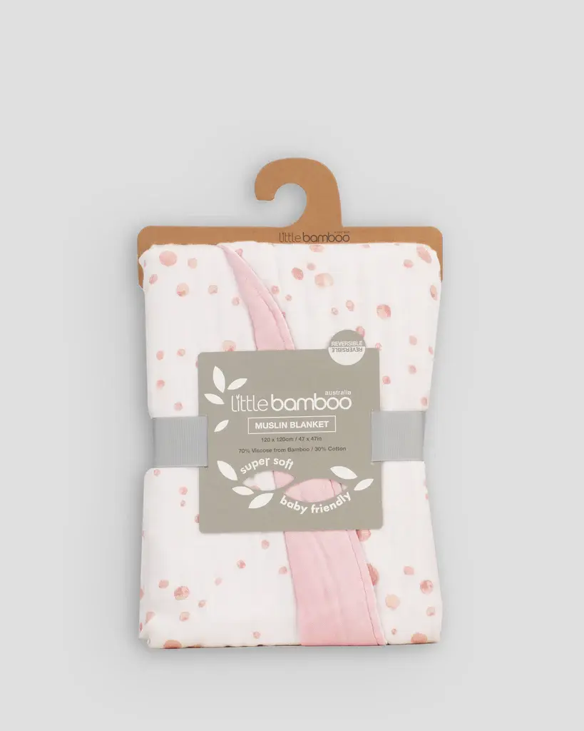 Little Bamboo Little Bamboo Muslin Blanket