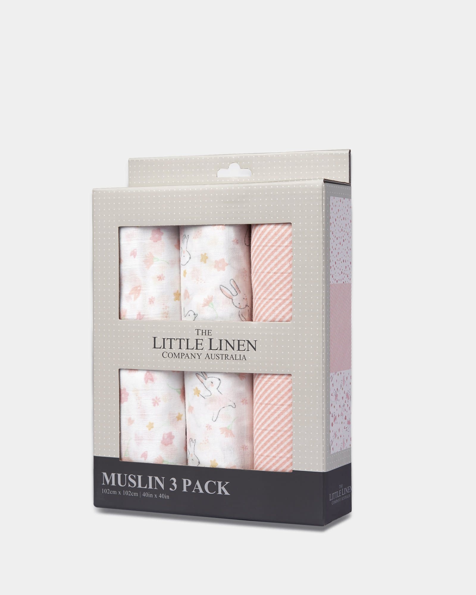 Little Linen Little Linen Muslin 3 Pack Prints