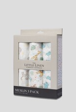 Little Linen Little Linen Muslin 3 Pack Prints