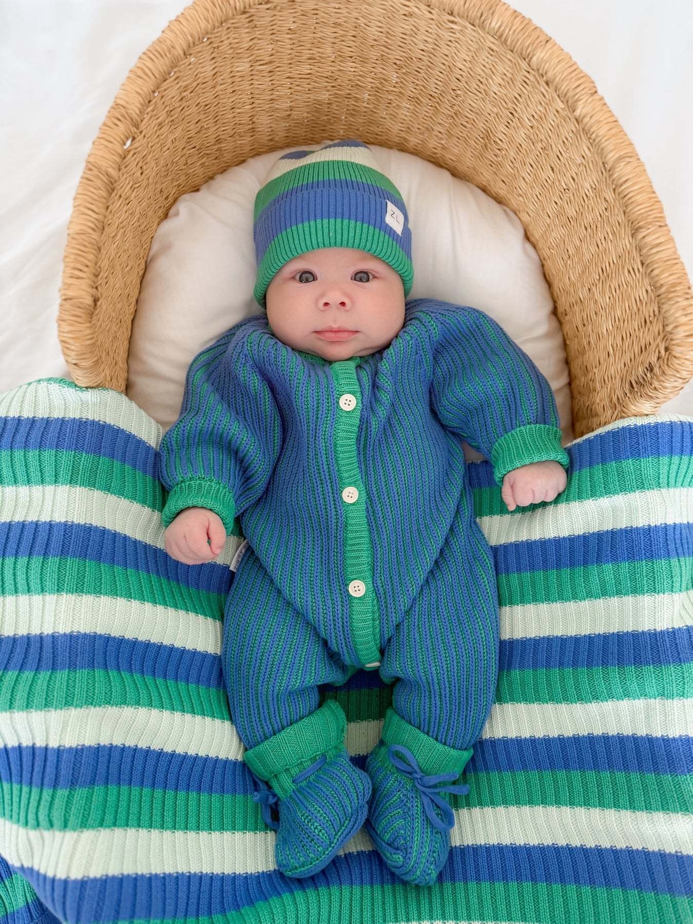 Ziggy Lou Ziggy Lou Classic Knit Romper Aspen