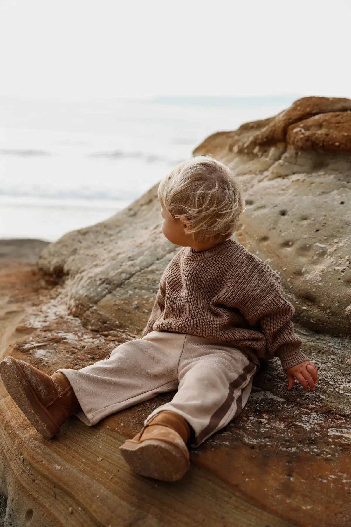 Ziggy Lou Ziggy Lou Jumper Mocha 6-12M