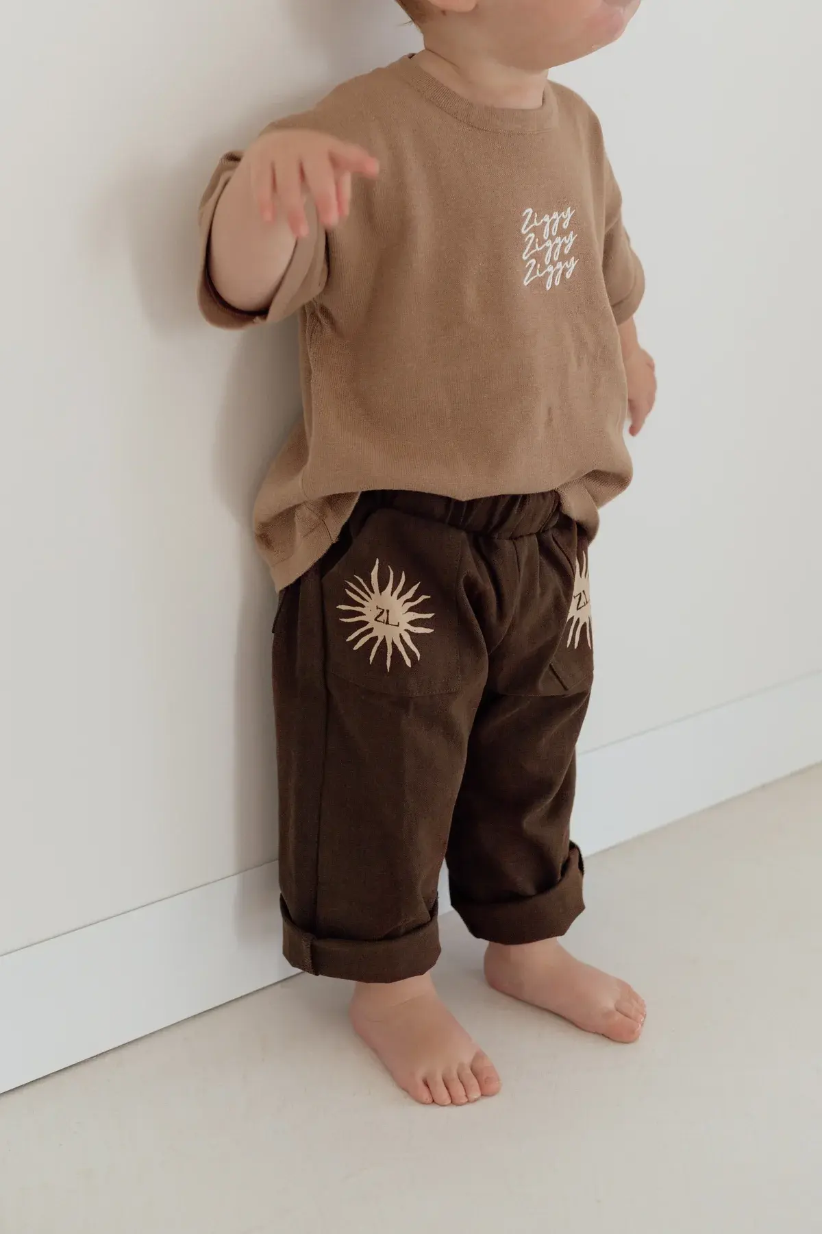 Ziggy Lou Ziggy Lou Signature Tee Mocha (Kids)