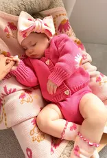 Ziggy Lou Ziggy Lou Cardigan Raspberry